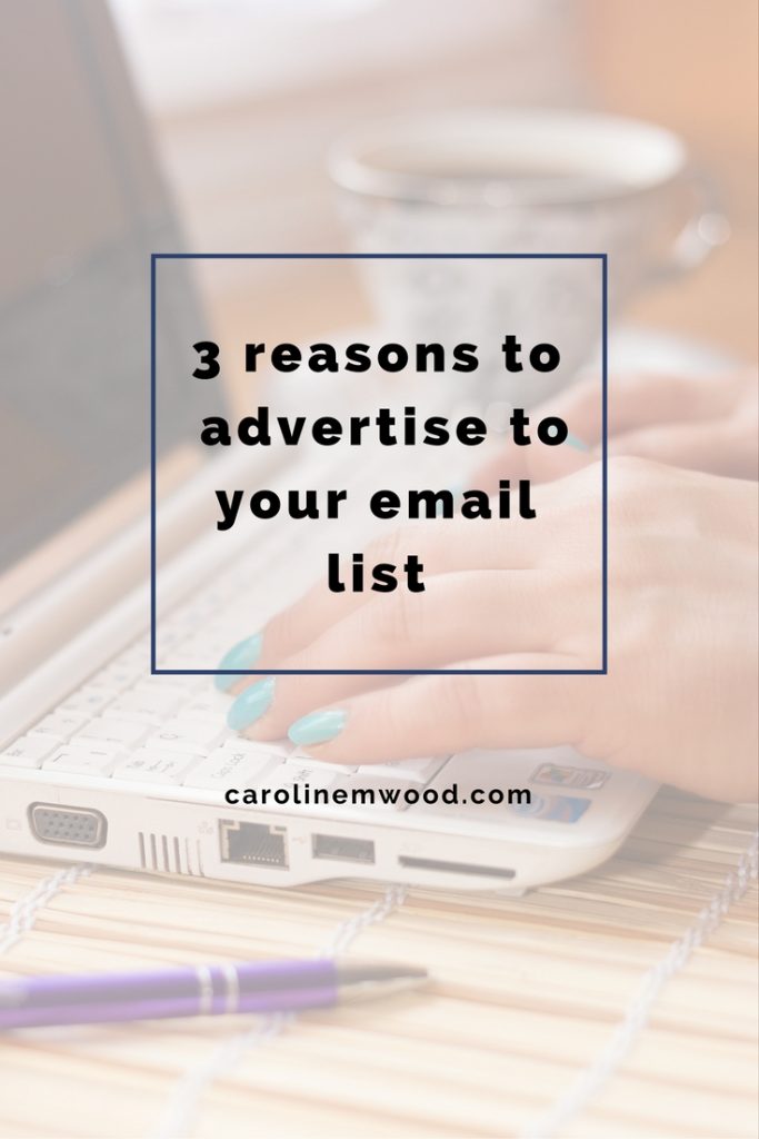 3 reasons to advertise to your email list