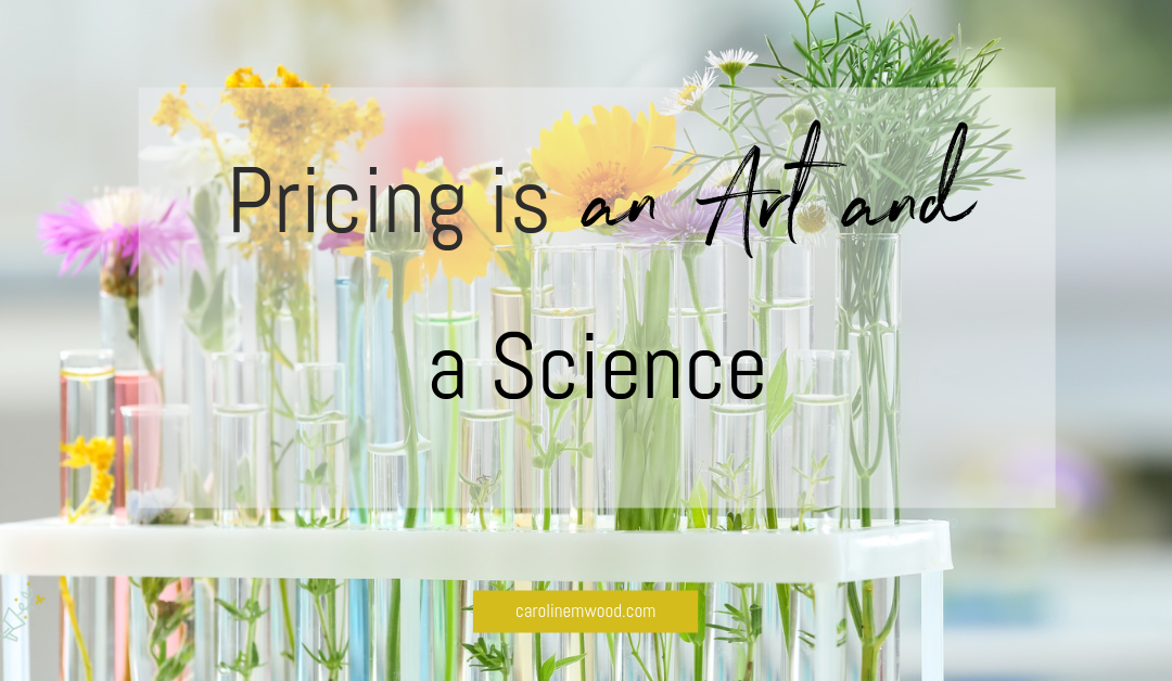 Pricing is an art and a science